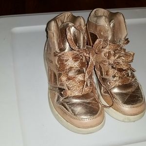 Little girl Reebok shoes